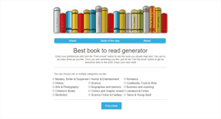 Desktop Screenshot of bestbooktoread.com